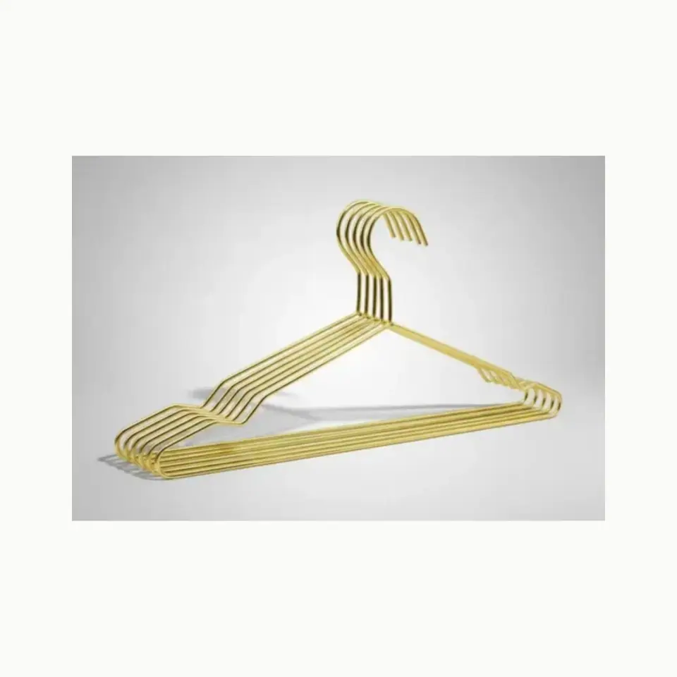 Cabide tintureiro dourado